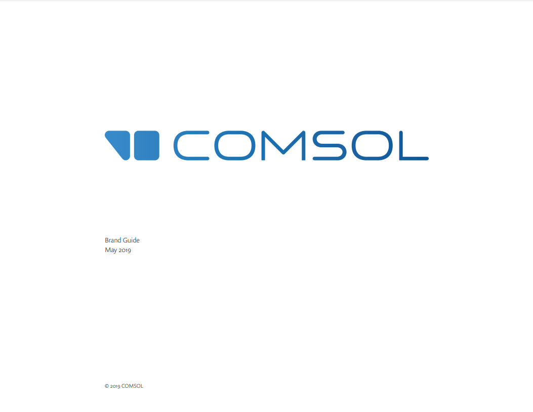 COMSOL's Brand Guide