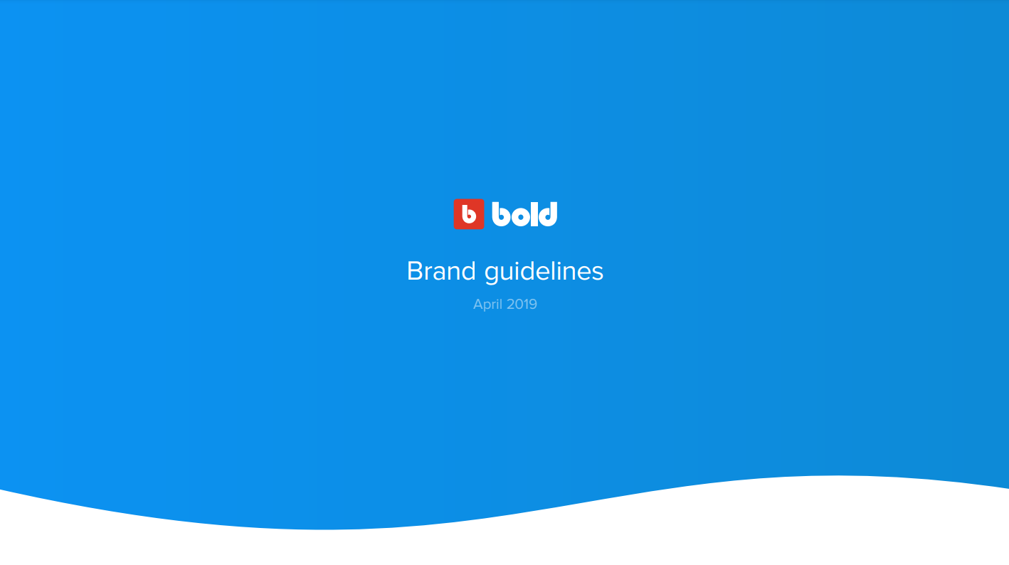 Bold Commerce's Brand Guide