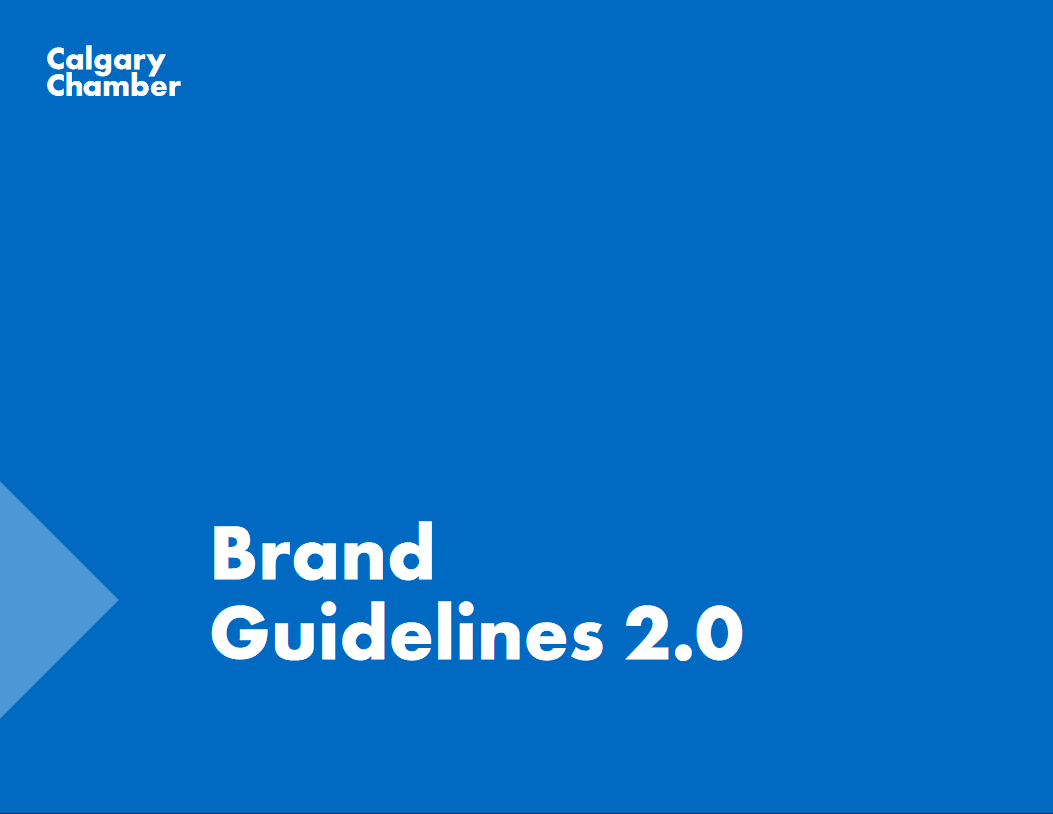 Calgary Chamber of Commerce's Brand Guide