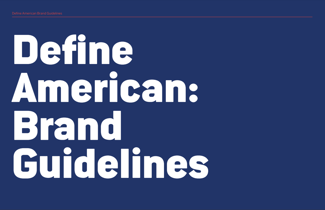 Define American's Brand Guide