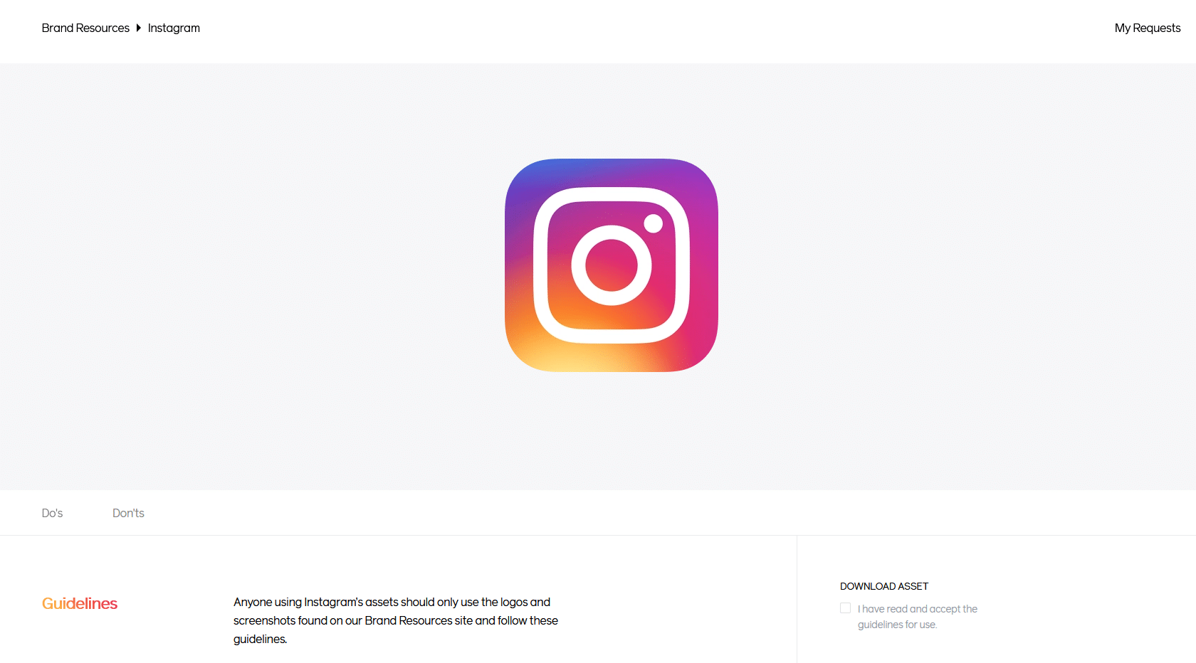 Instagram's Brand Guide