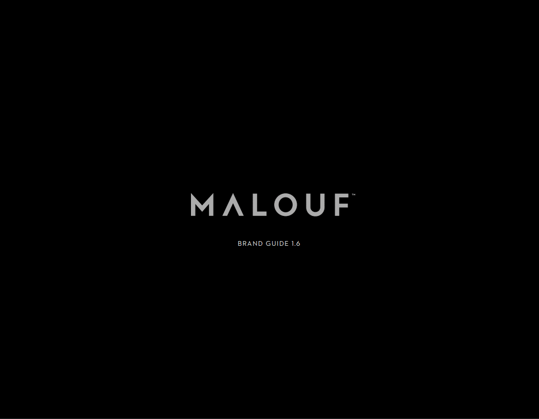 Malouf's Brand Guide