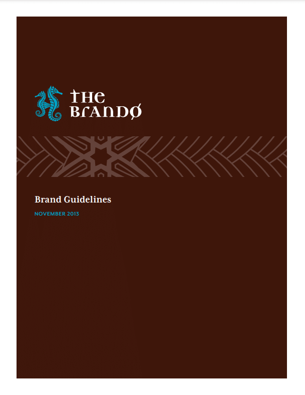 The Brando's Brand Guide